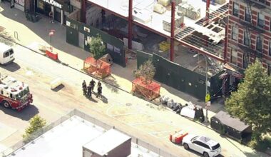 2 hospitalized after partial collapse at Bronx construction site