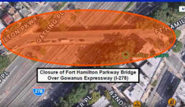 News 12 | Brooklyn | Fort Hamilton Parkway Bridge Over The Gowanus Expressway To Be Closed Overnight Beginning Wednesday