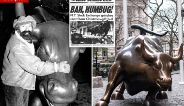 No one seems to know who owns Wall Street's iconic 'Charging Bull' statue
