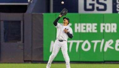 Trent Grisham lands on injured list, Yankees call up Jasson Dominguez