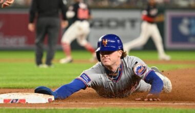 Carson Benge makes Mets rookie history with 20-20 campaign in loss to Nats