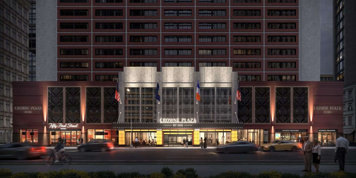 Crowne Plaza opens in New York