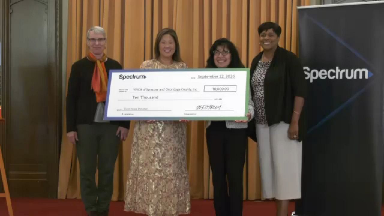 Spectrum donates $10K to YWCA of Syracuse