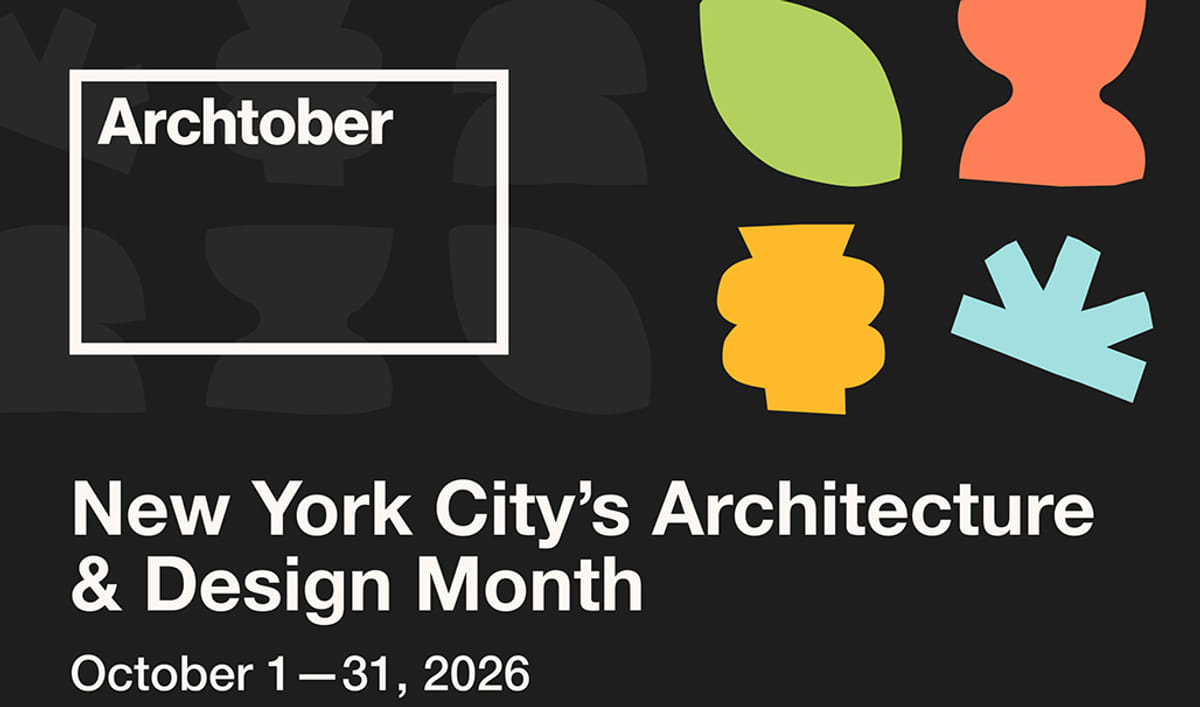 Archtober, New York City's architecture and design festival, launches 16th edition with newsstand collaboration | News