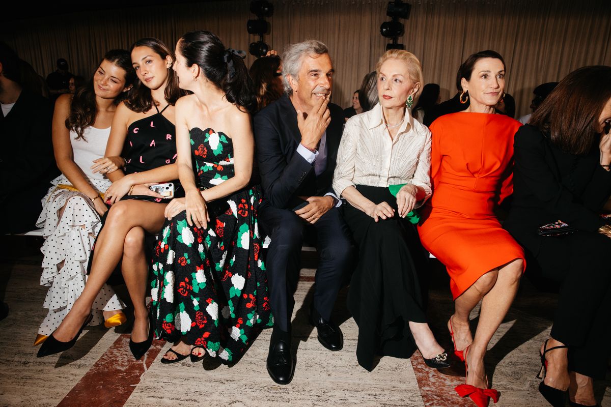 Patricia Herrera Lansing, Carolina Herrera and Emilie Rubinfeld 