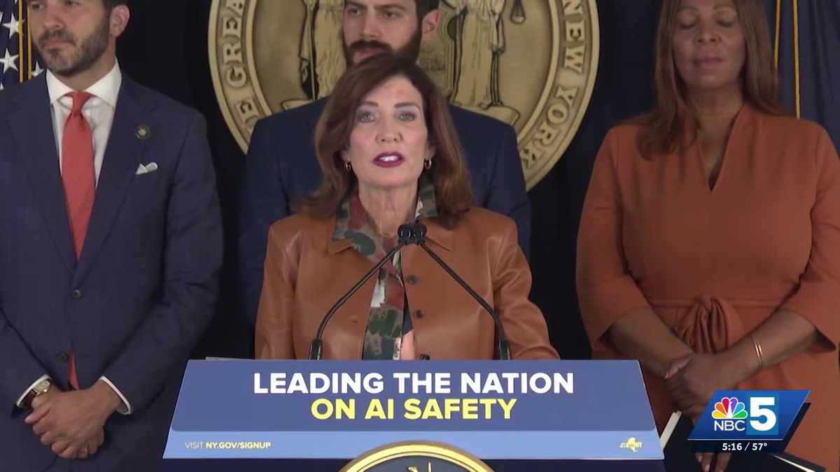 Gov. Hochul expands AI safety laws in New York