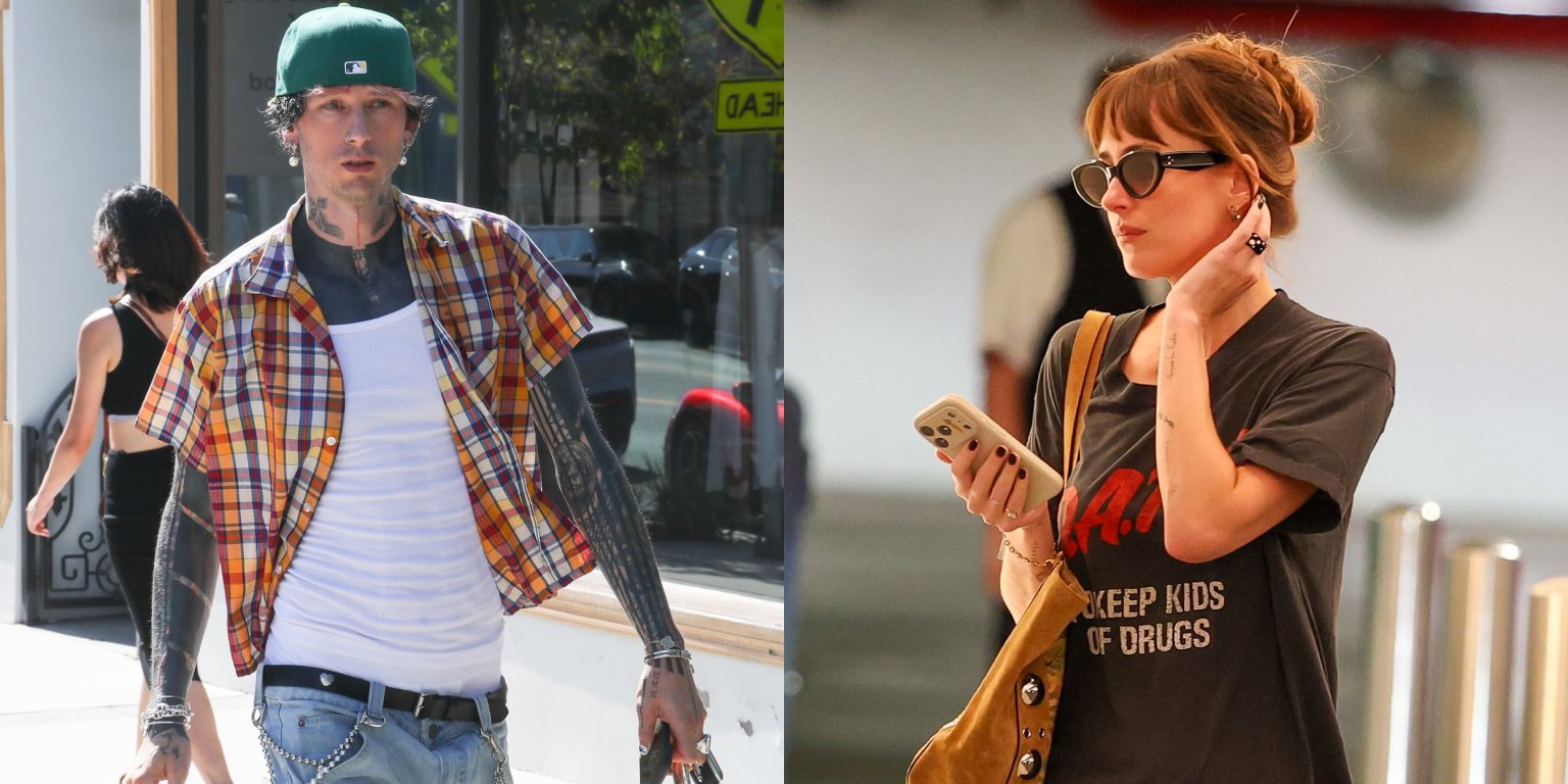 Dakota Johnson and Machine Gun Kelly Met at Taylor Swift’s Wedding, and Now They’re Being Spotted Together in NYC