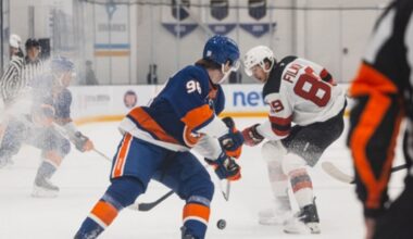 PHOTOS: Islanders Devils Rookie Scrimmage