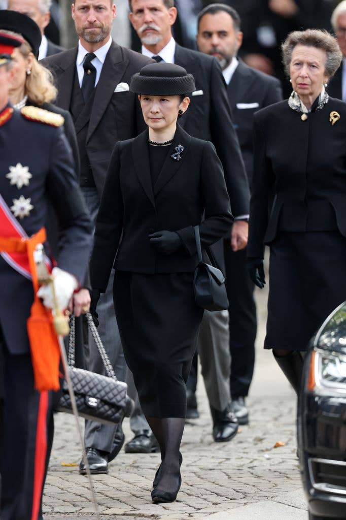 Princess Kiko during the funeral of King Harald V of Norway on September 09, 2026 in Oslo, Norway.