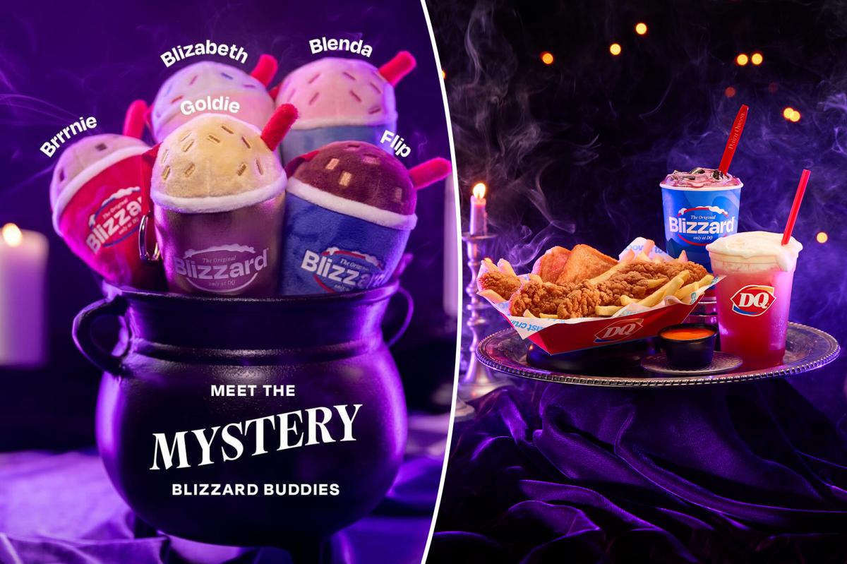 Dairy Queen unveils first-ever Halloween menu