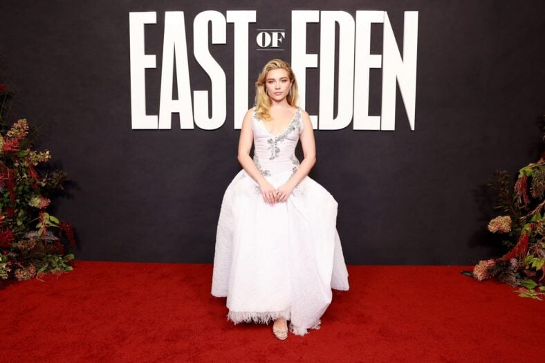 Florence Pugh at East of Eden screening in NYC