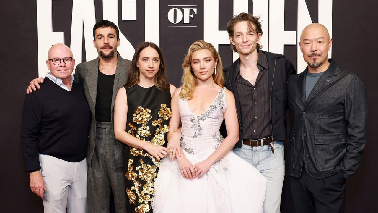 Florence Pugh, Christopher Abbott, Mike Faist, & More Promote New Netflix Series 'East of Eden' in NYC | Just Jared