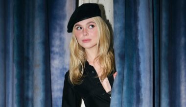How Elle Fanning Got Ready for Coach's Spring 2027 Show in NYC