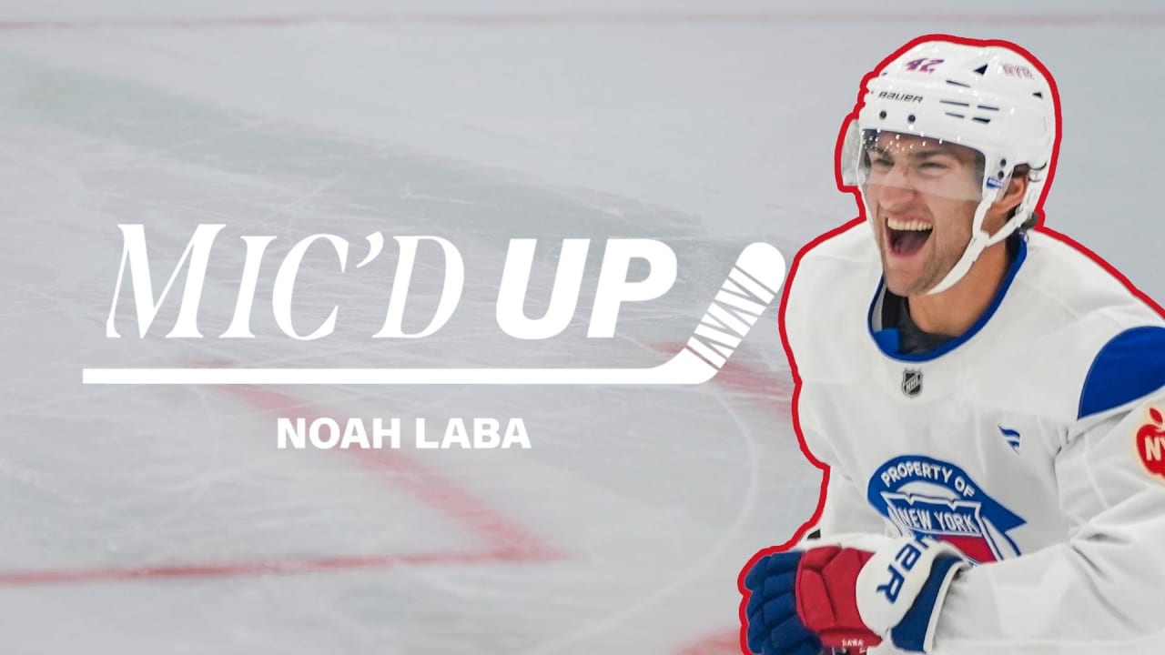 Noah Laba Mic'd Up: New York Rangers Training Camp