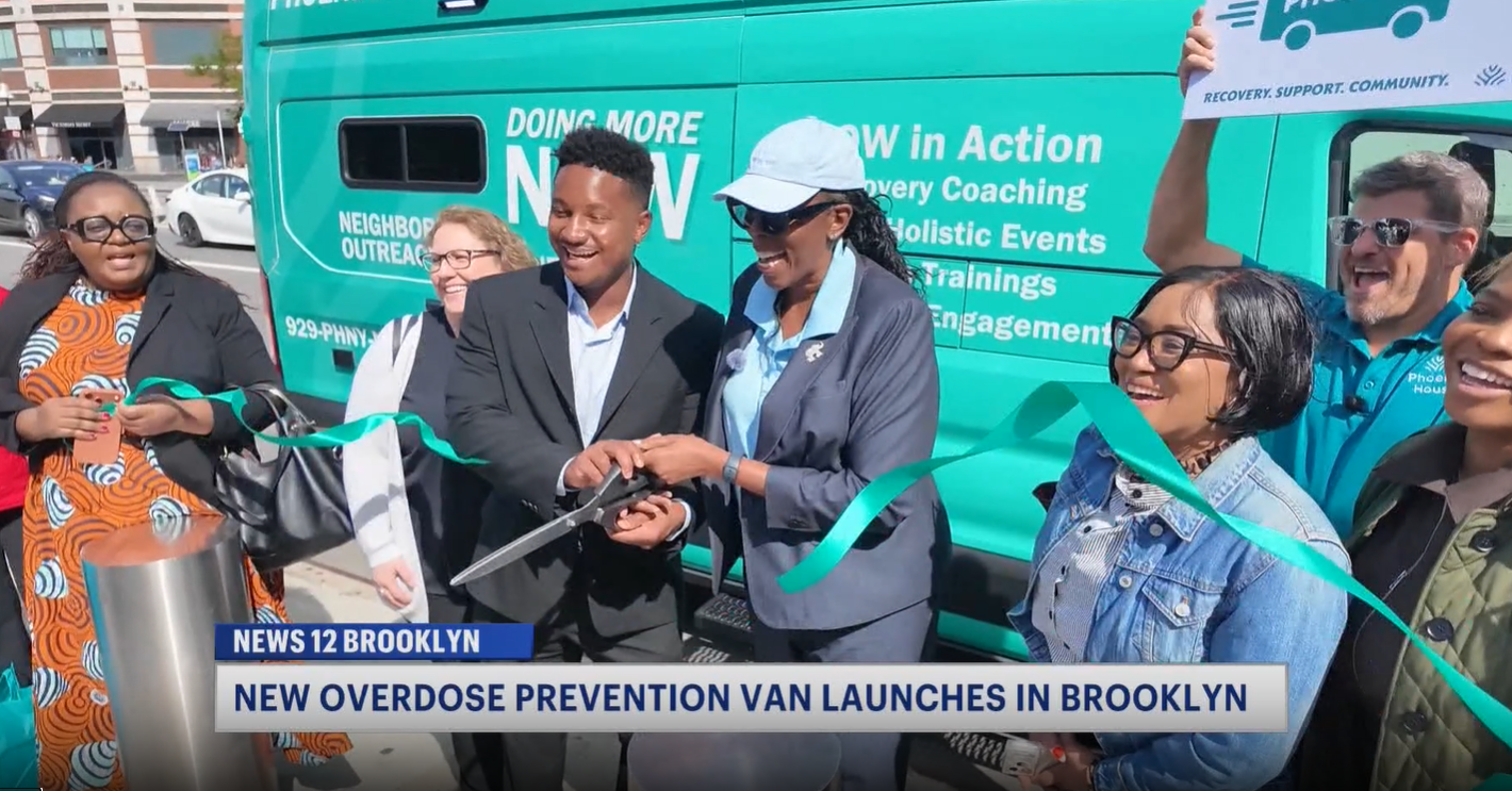 News 12 | Brooklyn | Meet Phoebe New Van Brings Overdose Prevention Support To Brooklyn Streets