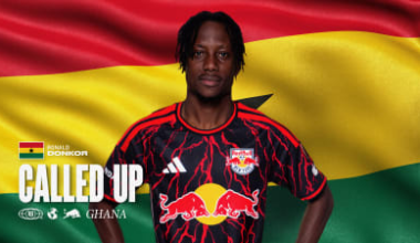 Red Bull New York Midfielder Ronald Donkor Named to Ghana National Team Roster for Upcoming AFCON Qualifiers