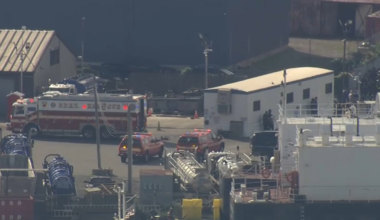 One dead after shipping yard fire and explosion on Staten Island – NBC New York