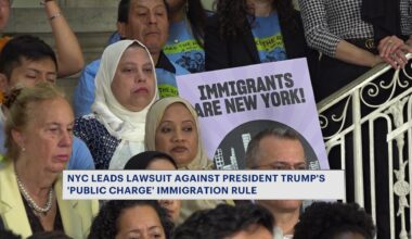 News 12 | Brooklyn | States Cities Sue Over Trump Rule Seeking To Deny Green Cards To Immigrants Using Public Benefits