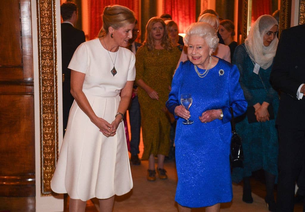 Sophie had a very close relationship with the late Queen