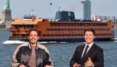 Pete Davidson & Colin Jost are hosting a free, one-night-only comedy show aboard their Staten Island Ferry this September