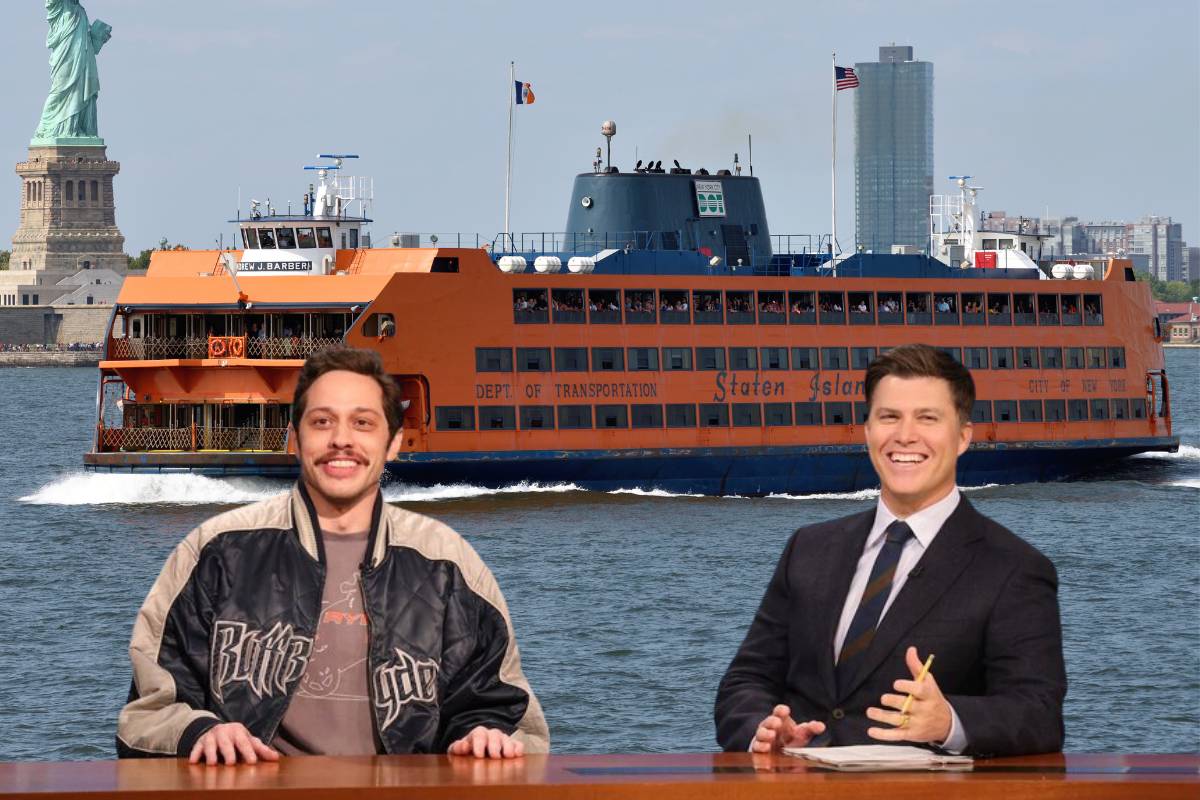 Pete Davidson & Colin Jost are hosting a free, one-night-only comedy show aboard their Staten Island Ferry this September
