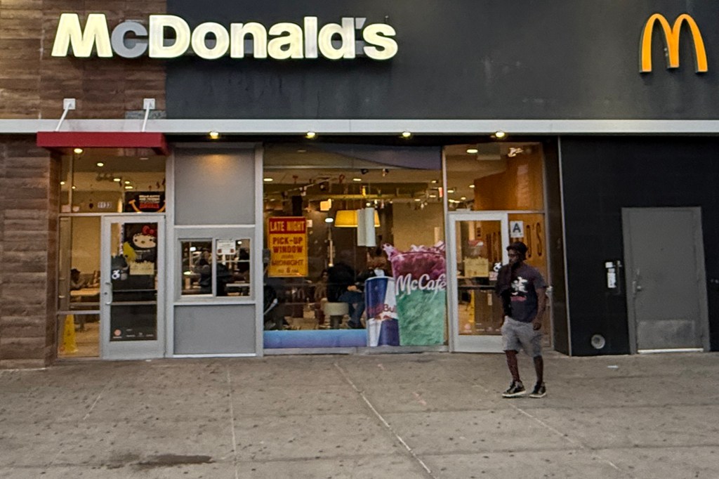 The McDonald's where a 4-year-old boy was snatched from his grandmother.