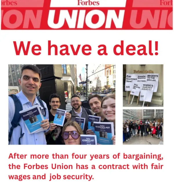 NYGuild-Represented Forbes Journalists Win First Contract