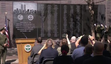DSNY remembers employees who died of 9/11-related illness with new memorial plaque