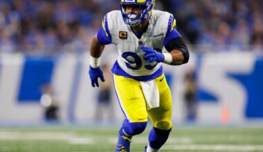 NY Giants at LA Rams: Aaron Donald will play, Puka Nacua doesn’t practice