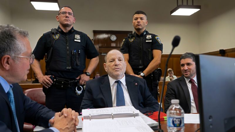 Harvey Weinstein is sentenced to 15 years in prison for 2006 sex crime in New York