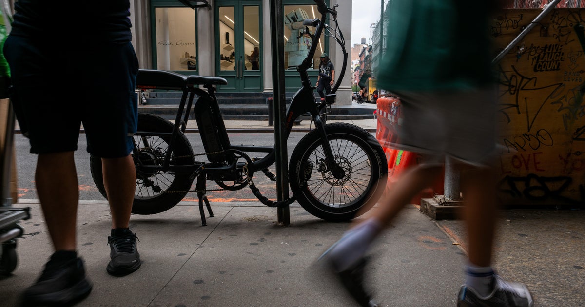New York lawmakers trying to crack down on the sale of high-speed e-bikes with new bill