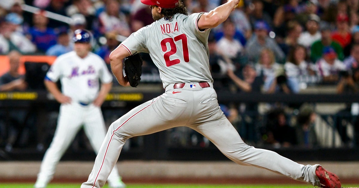 Nola dominates Mets in 3-0 win as Phillies tie Cubs for top NL wild card