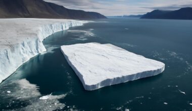 Greenland: A European satellite detected an iceberg the size of Manhattan breaking off from the Petermann Glacier