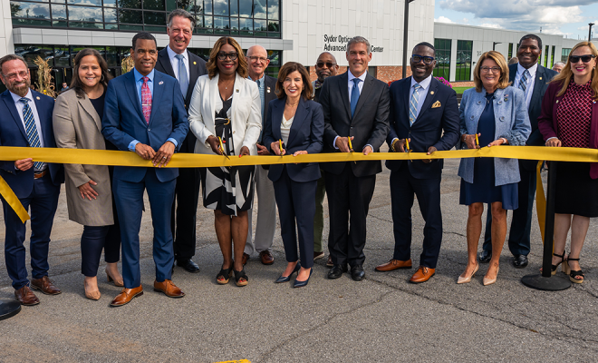 Supporting Next-Generation Workforce Development: Governor Hochul Announces Completion of the Sydor Optics Advanced Technology Center at Monroe Community College | Governor Kathy Hochul
