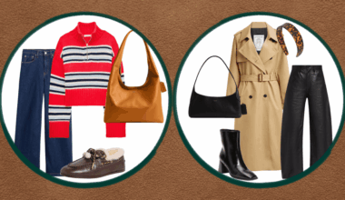 how to style coach brooklyn bag for fall; shop best new brooklyn bag styles; assortment of clothing and accessories pictured alongside fall 2026 coach bag releases