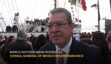 Mexican tall ship arrives in San Francisco a year after Brooklyn Bridge crash