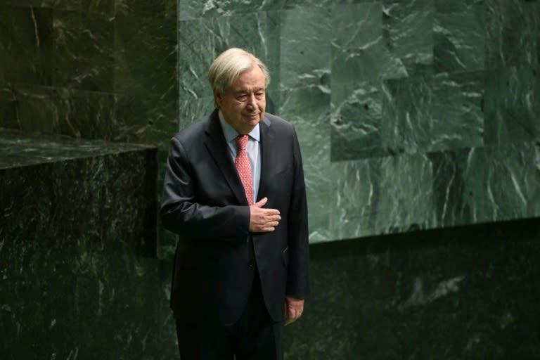 Outgoing UN chief makes climate push at New York summit