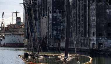 Schooners that graced a Maine-themed quarter or hosted Cousteau rest at the bottom of a NYC canal