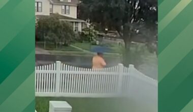 Doorbell Camera Footage Shows a Near Miss Lightning Strike for a Lucky Staten Island Man