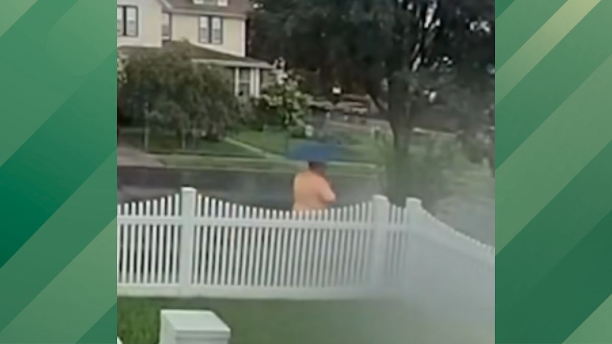 Doorbell Camera Footage Shows a Near Miss Lightning Strike for a Lucky Staten Island Man