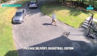 New York Delivery Driver Makes A Curious Move At Customer’s Home