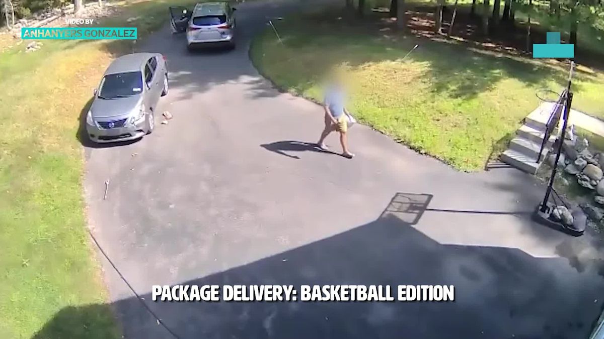 New York Delivery Driver Makes A Curious Move At Customer’s Home