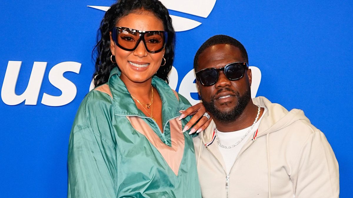 Kevin Hart Gets Lap Dance From Wife Eniko in NYC