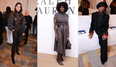 Celebrity Boots at the Ralph Lauren Spring 2027 Show in New York