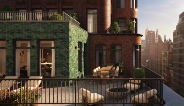 Green Brick From Spain Gives This New York City Condo Its Signature Look