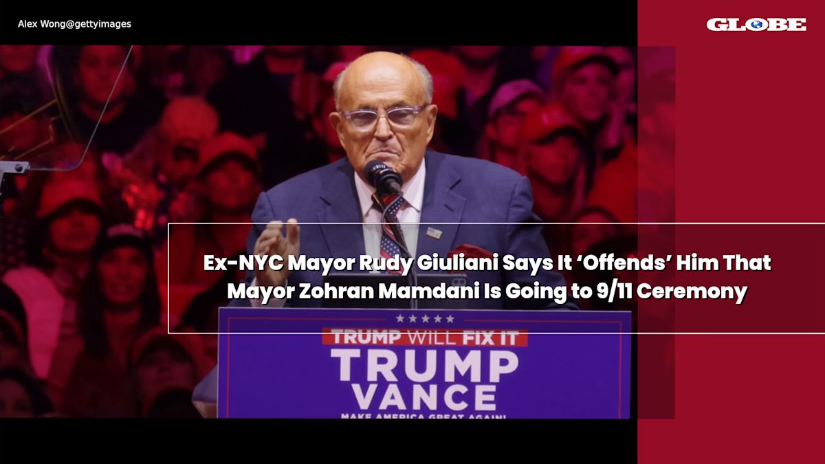 Ex-NYC Mayor Rudy Giuliani Says It ‘Offends’ Him That Mayor Zohran Mamdani Is Going to 9/11 Ceremony