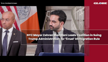 NYC Mayor Zohran Mamdani Leads Coalition in Suing Trump Administration for ‘Cruel’ Immigration Rule