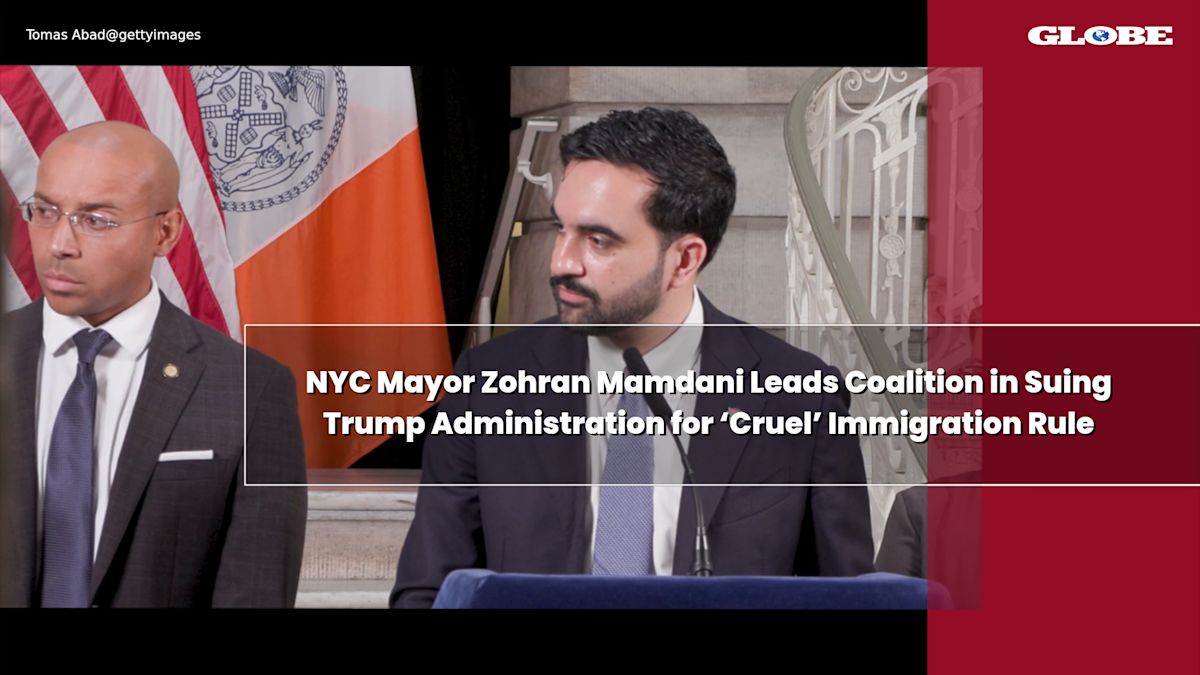 NYC Mayor Zohran Mamdani Leads Coalition in Suing Trump Administration for ‘Cruel’ Immigration Rule