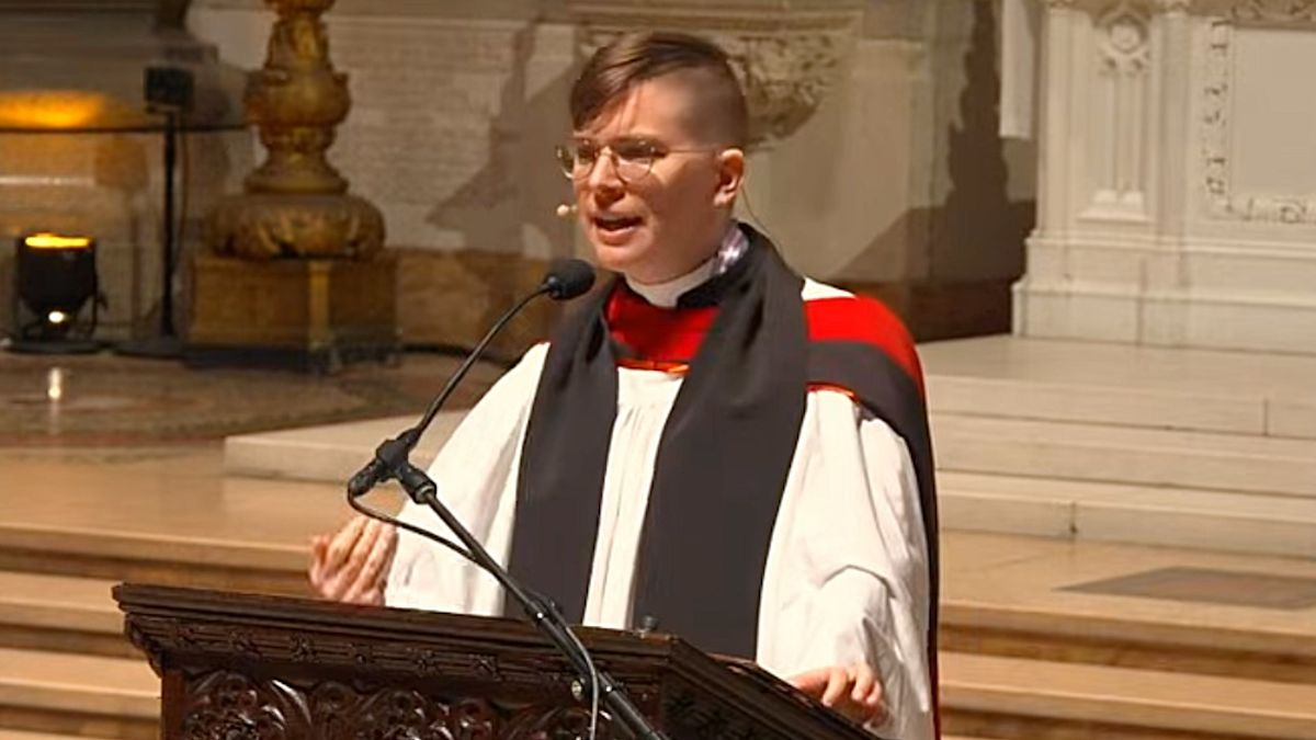 Episcopal Priest Declares ‘God Is Trans’ in New York City Sermon, Sparking Online Backlash