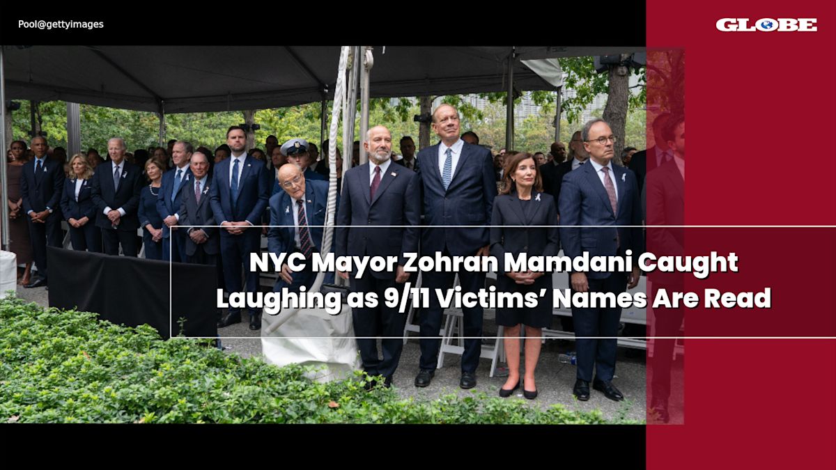 NYC Mayor Zohran Mamdani Caught Laughing as 9/11 Victims’ Names Are Read